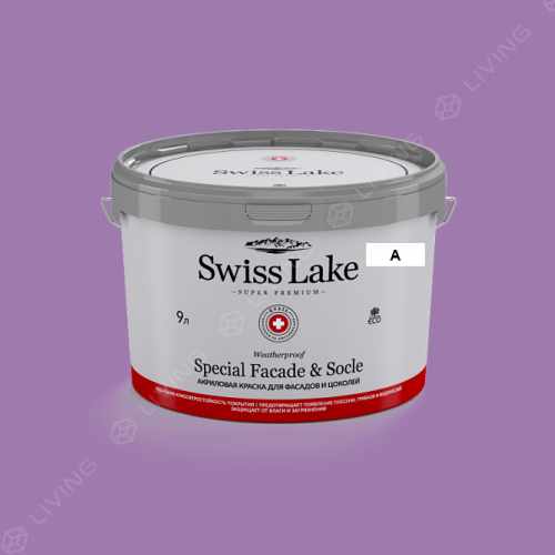 картинка Краска Swiss Lake Special Faсade & Socle цвет la furia №1845 от LIVING