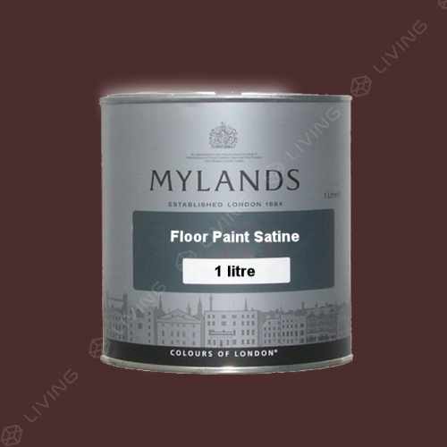 картинка Краска Mylands Floor Paint Satine цвет Rothschild Street №296 от LIVING