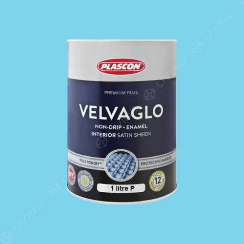 картинка Краска Plascon VELVAGLO WB цвет Blue Wing арт.B3-A1-4 от LIVING