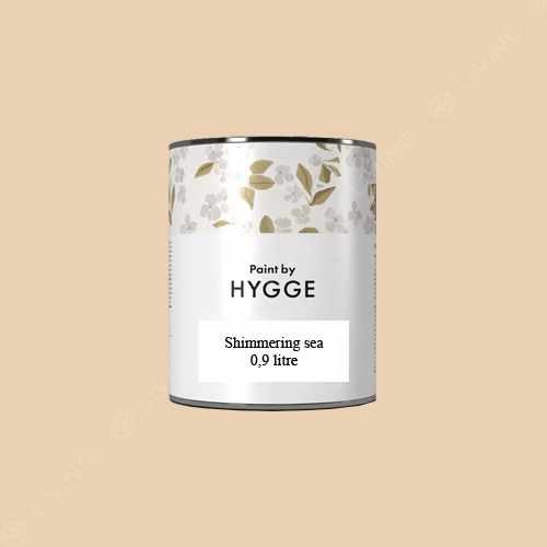 картинка Краска Hygge Shimmering sea цвет HONEY BEIGE HG03-025 от LIVING