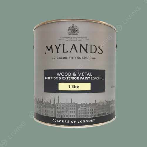 картинка Краска Mylands Wood&metal eggshell цвет Long Acre №102 от LIVING