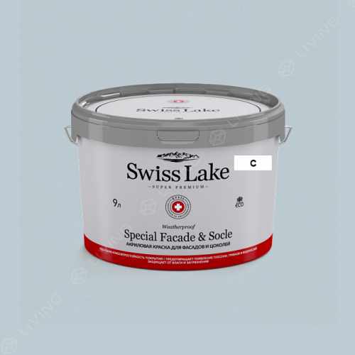картинка Краска Swiss Lake Special Faсade & Socle цвет BEACHCOMBER №2163 от LIVING