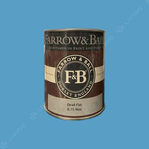 картинка Краска Farrow&Ball Dead Flat цвет St Giles Blue №280 от LIVING