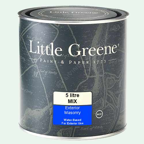 картинка Краска Little Greene Exterior Masonry цвет Aquamarine Pale №282 от LIVING