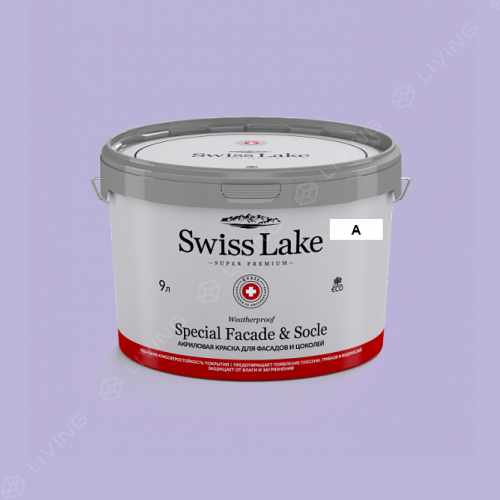картинка Краска Swiss Lake Special Faсade & Socle цвет CLOUDBERRY №1880 от LIVING