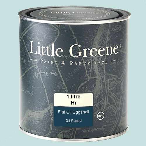 картинка Краска Little Greene Flat Oil Eggshell цвет Gentle Sky №102 от LIVING