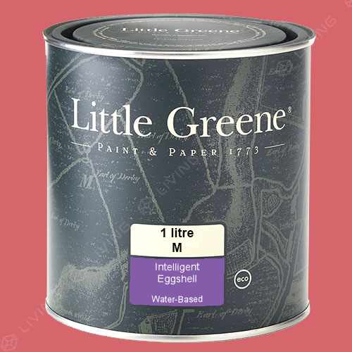картинка Краска Little Greene Intelligent Eggshell (Acrylic Eggshell) цвет Carmine №189 от LIVING
