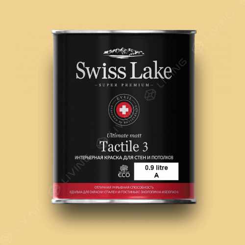 картинка Краска Swiss Lake Tactile 3 цвет Dandelion №1037 от LIVING