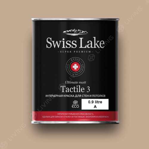 картинка Краска Swiss Lake Tactile 3 цвет chanterelle №838 от LIVING