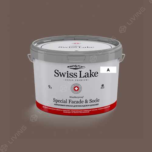 картинка Краска Swiss Lake Special Faсade & Socle цвет twilight №666 от LIVING