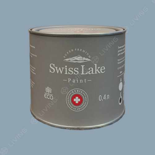 картинка Краска Swiss Lake Wall Comfort 7 цвет AQUA SMOKE №2202 от LIVING