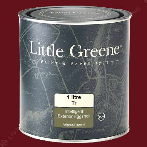 картинка Краска Little Greene Intelligent Exterior Eggshell цвет Baked Cherry №14 от LIVING