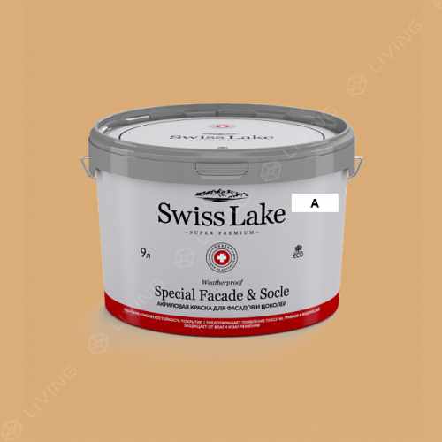 картинка Краска Swiss Lake Special Faсade & Socle цвет fresh bread №1146 от LIVING