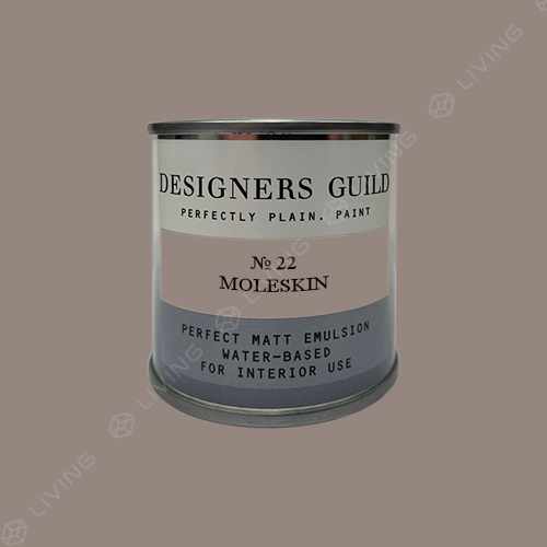 картинка Краска Designers Guild Perfect Matt Emulsion цвет MOLESKIN №22 от LIVING