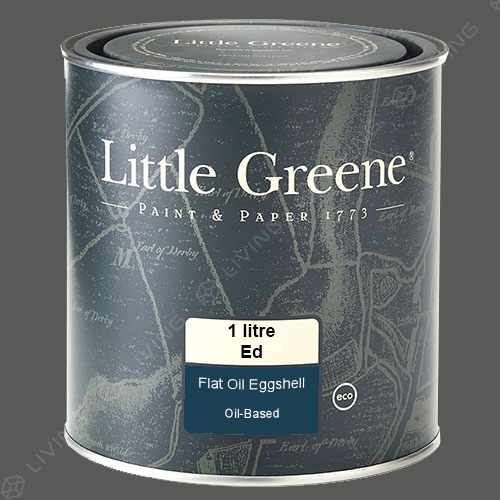 картинка Краска Little Greene Flat Oil Eggshell цвет Scree №227 от LIVING