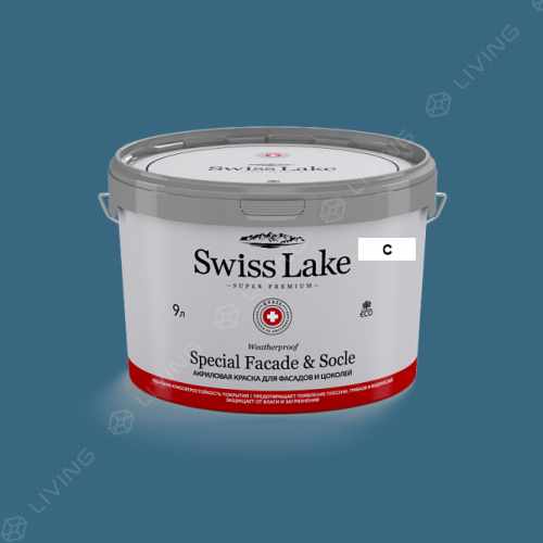 картинка Краска Swiss Lake Special Faсade & Socle цвет ANIMATION №2080 от LIVING