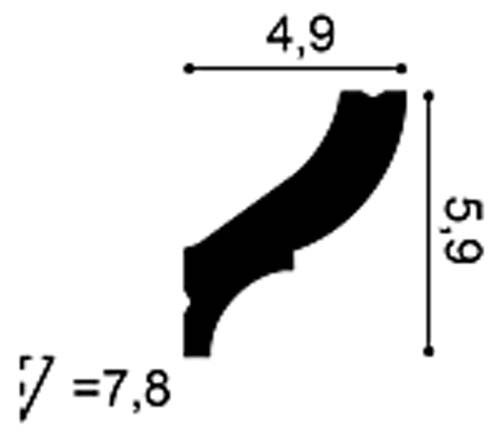 картинка Карниз Orac decor, арт. CB502N от LIVING