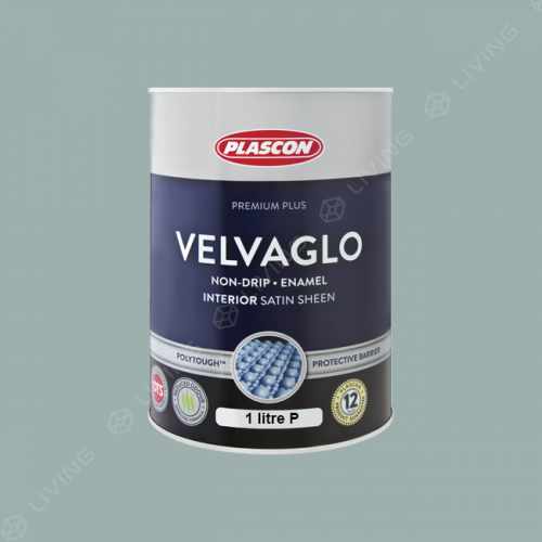 картинка Краска Plascon VELVAGLO WB цвет Silent Sea арт.G5-E2-2 от LIVING