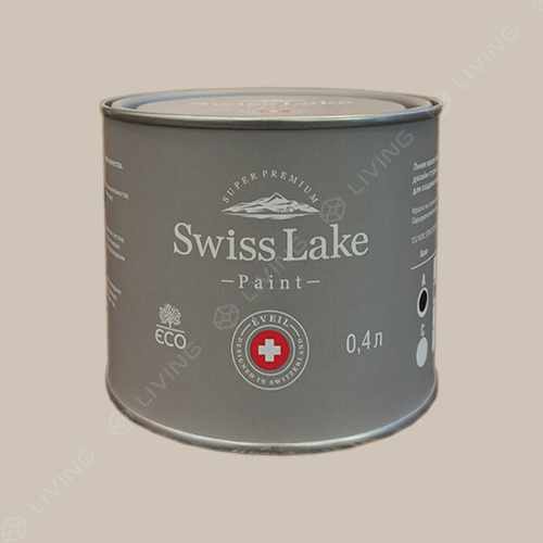 картинка Краска Swiss Lake Wall Comfort 7 цвет Wood Ash №430 от LIVING