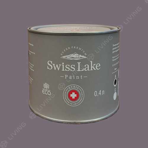 картинка Краска Swiss Lake Wall Comfort 7 цвет shark №1819 от LIVING