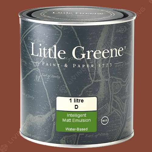 картинка Краска Little Greene Ultimatt (Intelligent Matt Emulsion) цвет Tuscan Red №140 от LIVING
