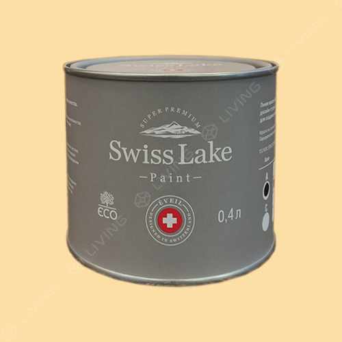 картинка Краска Swiss Lake Wall Comfort 7 цвет Solar Power №1020 от LIVING