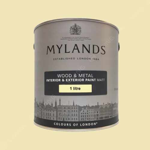 картинка Краска Mylands Wood&metal matt цвет Cavendish Cream №120 от LIVING