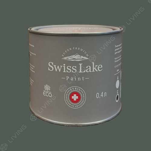 картинка Краска Swiss Lake Wall Comfort 7 цвет Welsh slate №2649 от LIVING