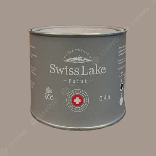 картинка Краска Swiss Lake Wall Comfort 7 цвет amazing grey №588 от LIVING