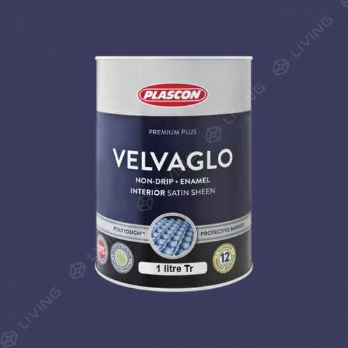 картинка Краска Plascon VELVAGLO WB цвет Mysterious Iris арт.P2-D1-1 от LIVING