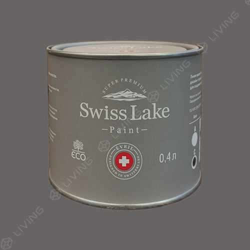 картинка Краска Swiss Lake Wall Comfort 7 цвет brown stone №3016 от LIVING