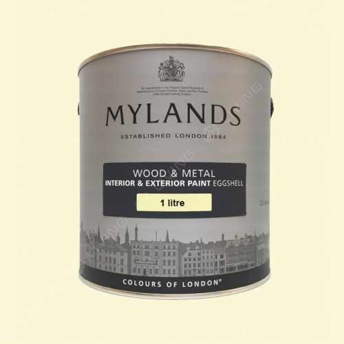 картинка Краска Mylands Wood&metal eggshell цвет Lemon Salts №43 от LIVING