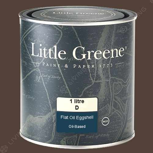 картинка Краска Little Greene Flat Oil Eggshell цвет Felt №145 от LIVING