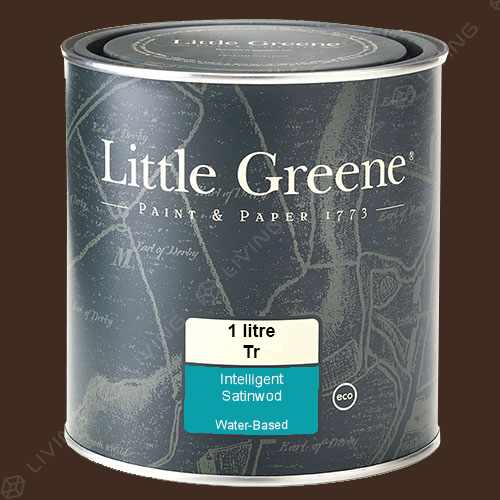 картинка Краска Little Greene Intelligent Satinwood цвет Spanish Brown №32 от LIVING