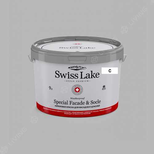 картинка Краска Swiss Lake Special Faсade & Socle цвет driftwood №2849 от LIVING