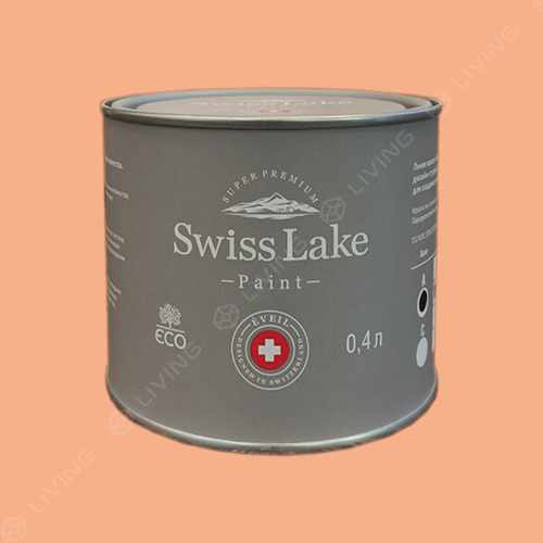 картинка Краска Swiss Lake Wall Comfort 7 цвет papaya punch №1178 от LIVING