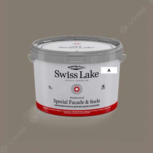 картинка Краска Swiss Lake Special Faсade & Socle цвет roller coaster №712 от LIVING