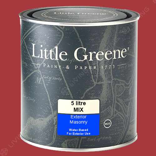 картинка Краска Little Greene Exterior Masonry цвет Cape Red №279 от LIVING
