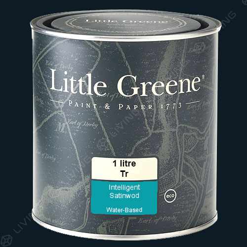 картинка Краска Little Greene Intelligent Satinwood цвет Basalt №221 от LIVING