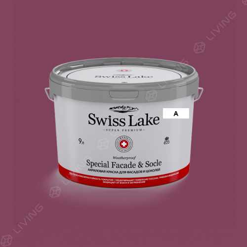 картинка Краска Swiss Lake Special Faсade & Socle цвет GOOSEBERRY №1697 от LIVING