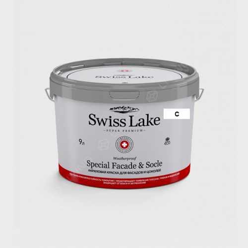 картинка Краска Swiss Lake Special Faсade & Socle цвет Evening Caprice №2851 от LIVING