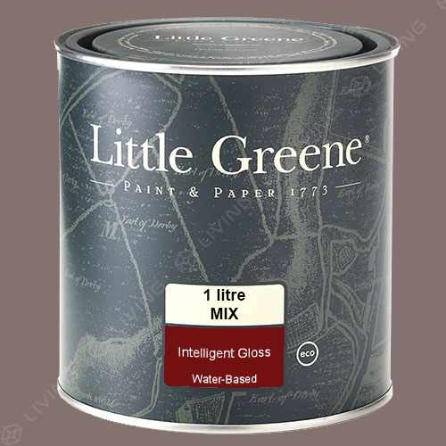 картинка Краска Little Greene Acrylic Gloss (Intelligent Gloss) цвет Nether Red №315 от LIVING