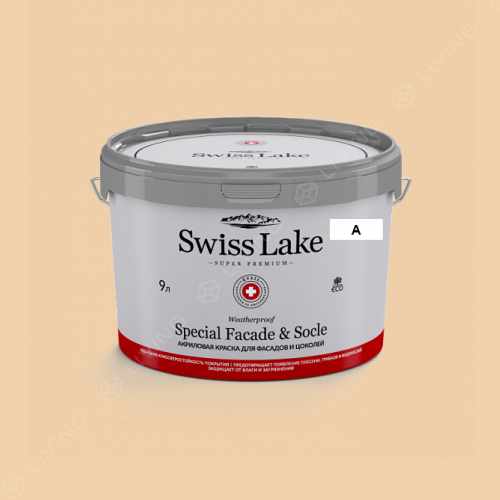 картинка Краска Swiss Lake Special Faсade & Socle цвет melted sugar №290 от LIVING