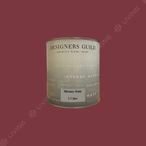 картинка Краска Designers Guild Masonry Paint цвет RED VELVET №120 от LIVING