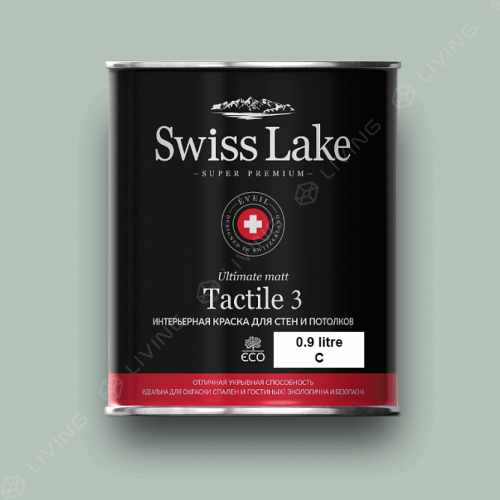 картинка Краска Swiss Lake Tactile 3 цвет quietude №2286 от LIVING