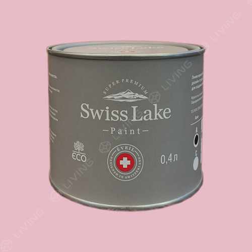 картинка Краска Swiss Lake Wall Comfort 7 цвет rose petal №1352 от LIVING