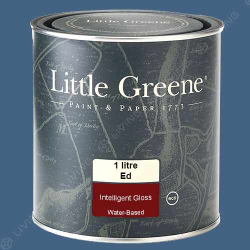 картинка Краска Little Greene Acrylic Gloss (Intelligent Gloss) цвет Woad №251 от LIVING