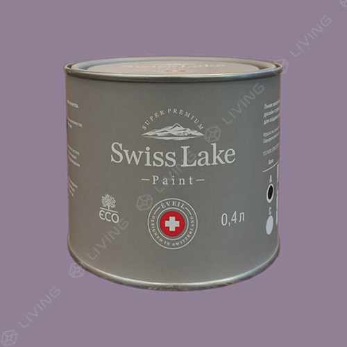 картинка Краска Swiss Lake Wall Comfort 7 цвет mulled grape №1827 от LIVING