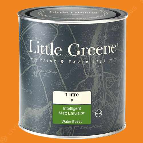 картинка Краска Little Greene Ultimatt (Intelligent Matt Emulsion) цвет Marigold №209 от LIVING