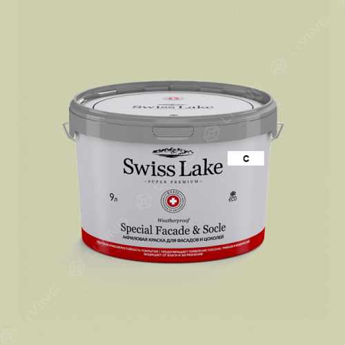 картинка Краска Swiss Lake Special Faсade & Socle цвет curious №2599 от LIVING